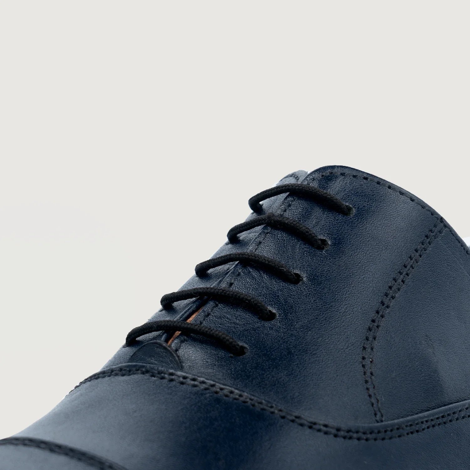 Professor Oxford Midnight Blue Leather Shoes by Dash Racegear - men Leather Shoes view 4