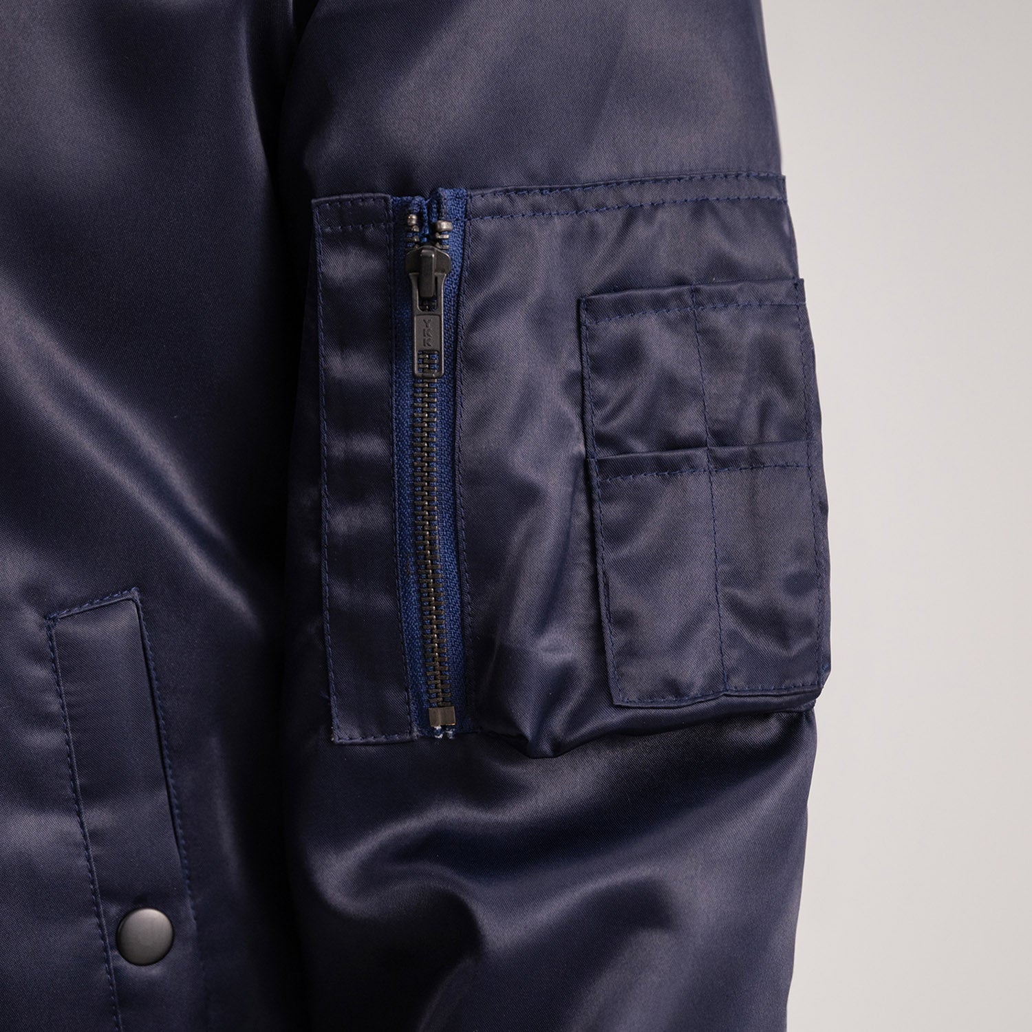 Quinton MA-1 Blue Bomber Jacket by Dash Racegear - men Jacket view 6