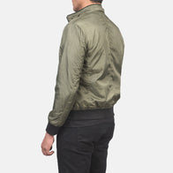 Ramon Green Bomber Jacket by Dash Racegear - men Jacket view 5