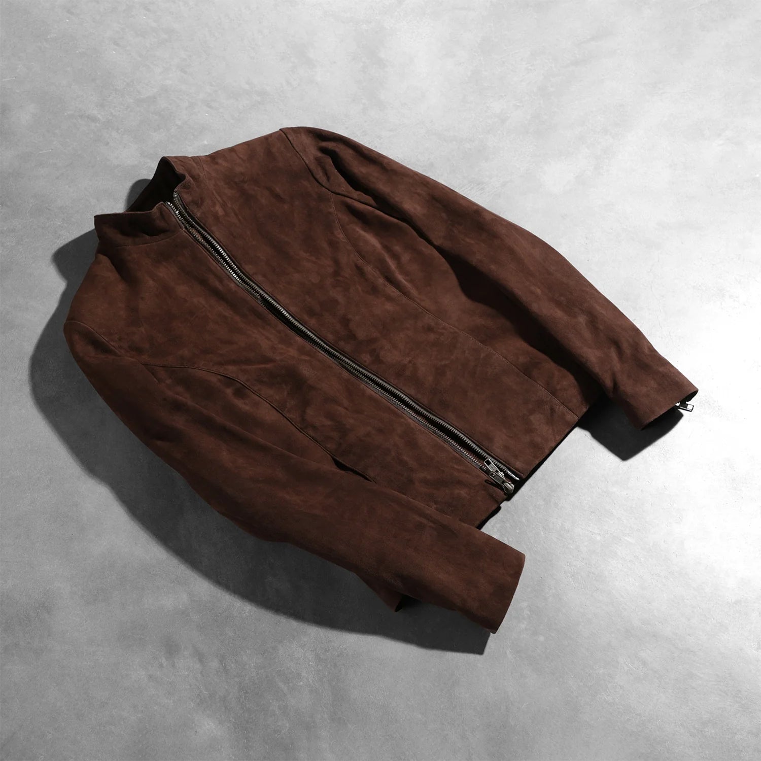 Rumella Mocha Suede Biker Jacket by Dash Racegear - women Jacket view 7