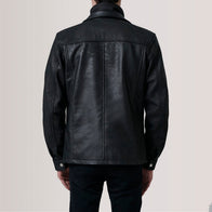 Sean Black Snuffed Classic Jacket by Dash Racegear - men Jacket view 5