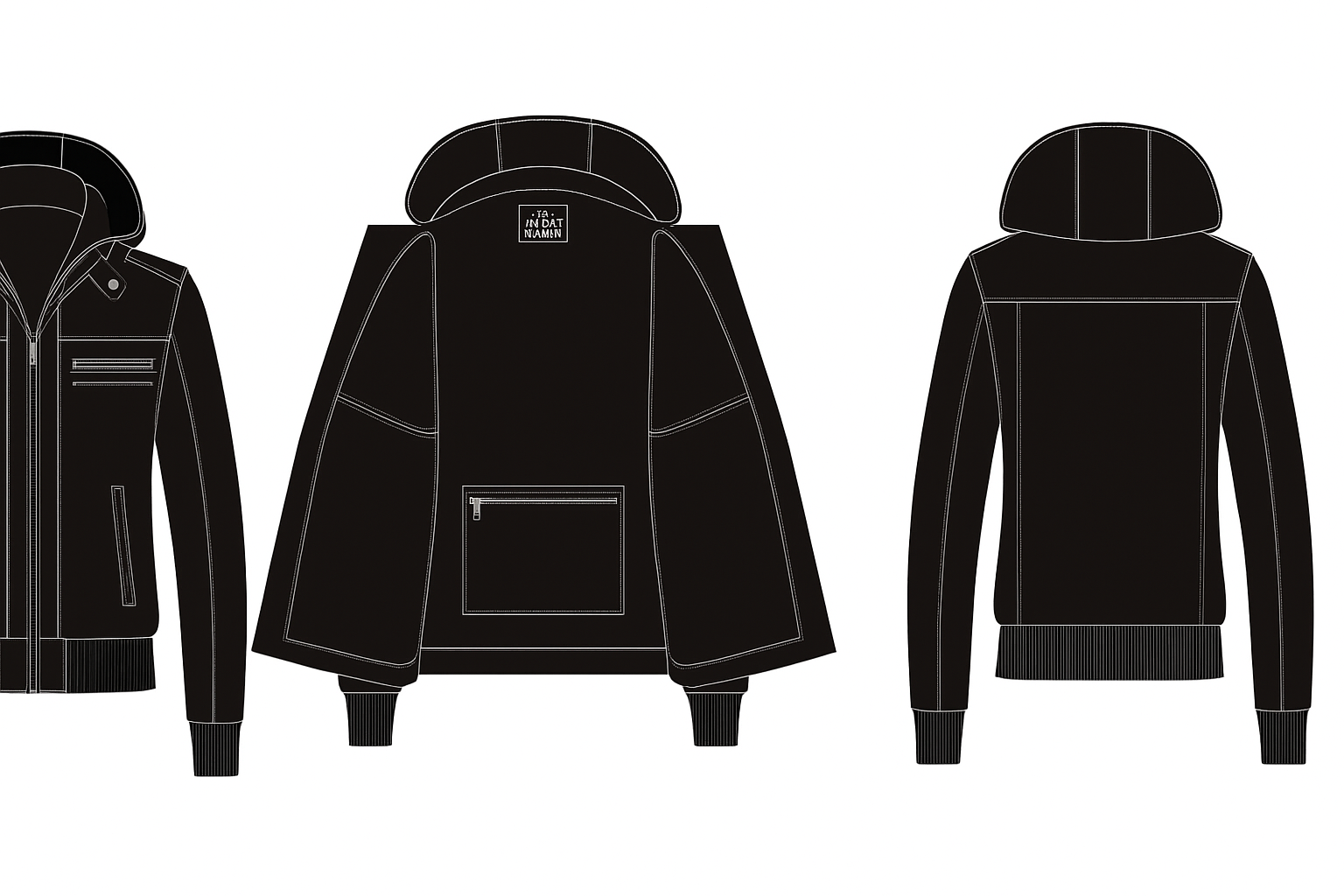 Smith Paul Custom Jacket by Dash Racegear - unisex Jacket view 1