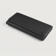 Taylor Black Leather Continental Wallet by Dash Racegear - unisex Leather Accessories view 3