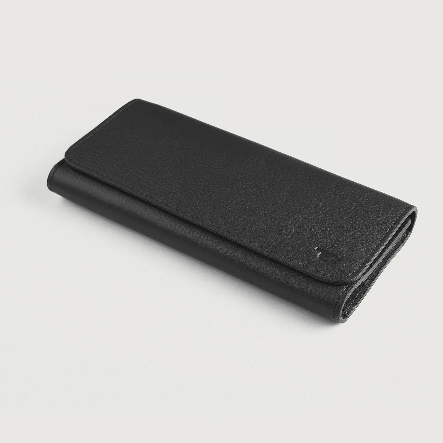 Taylor Black Leather Continental Wallet by Dash Racegear - unisex Leather Accessories view 3
