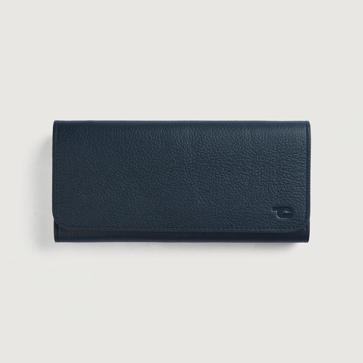 Taylor Blue Leather Continental Wallet by Dash Racegear - unisex Leather Accessories view 1