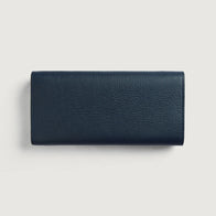 Taylor Blue Leather Continental Wallet by Dash Racegear - unisex Leather Accessories view 2