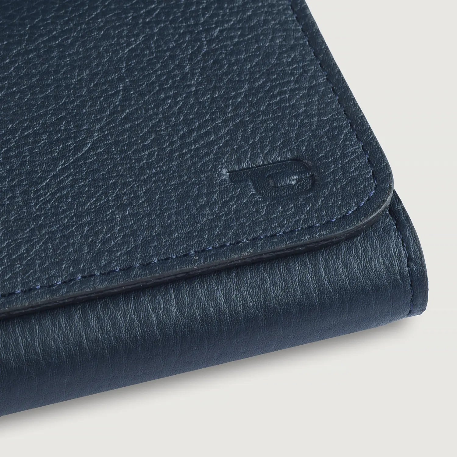 Taylor Blue Leather Continental Wallet by Dash Racegear - unisex Leather Accessories view 6