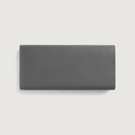 Taylor Grey Leather Continental Wallet by Dash Racegear - unisex Leather Accessories view 2