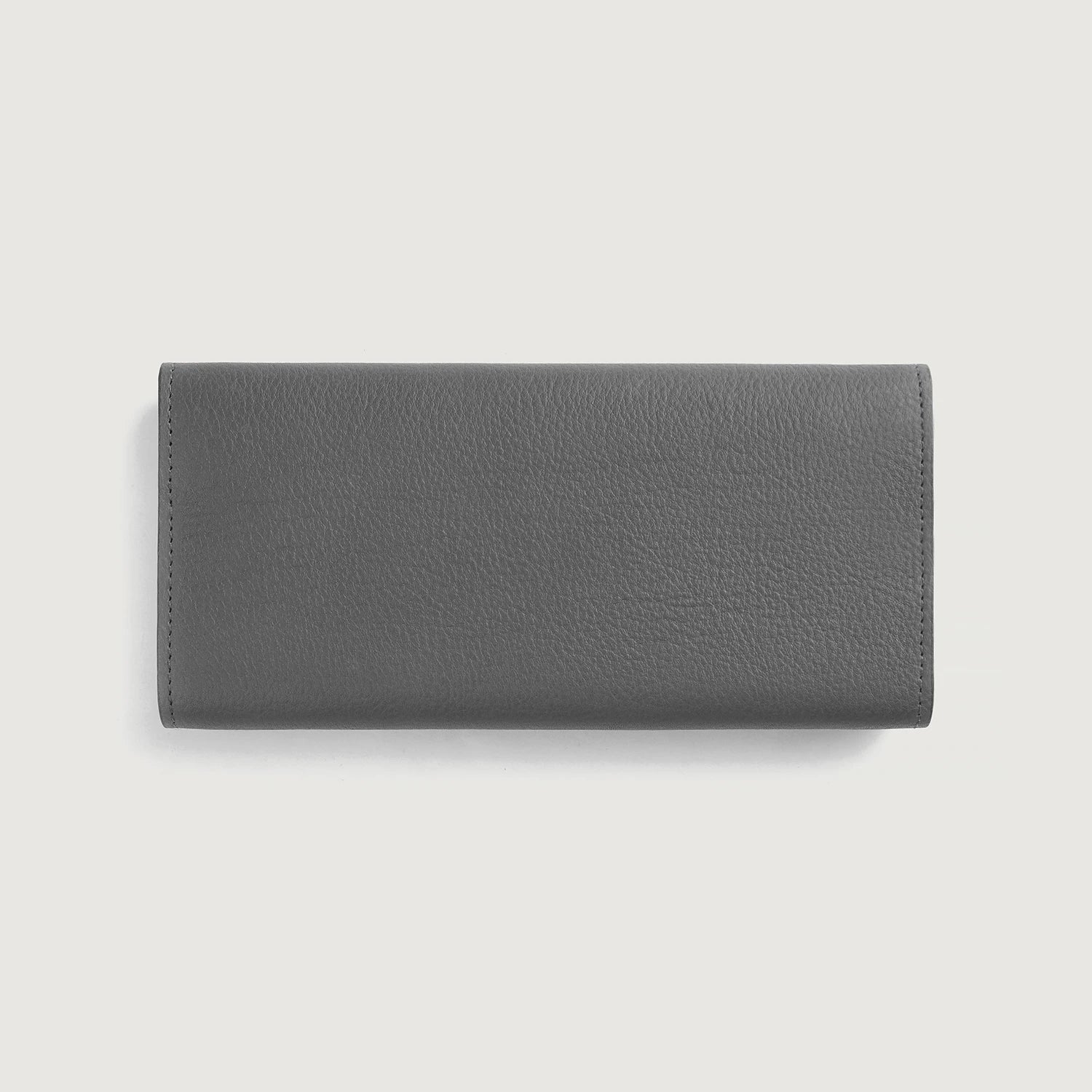 Taylor Grey Leather Continental Wallet by Dash Racegear - unisex Leather Accessories view 2