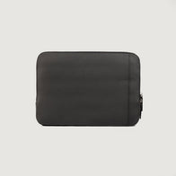 The Baxter Grey Leather Laptop Sleeve by Dash Racegear - unisex Leather Bag view 1