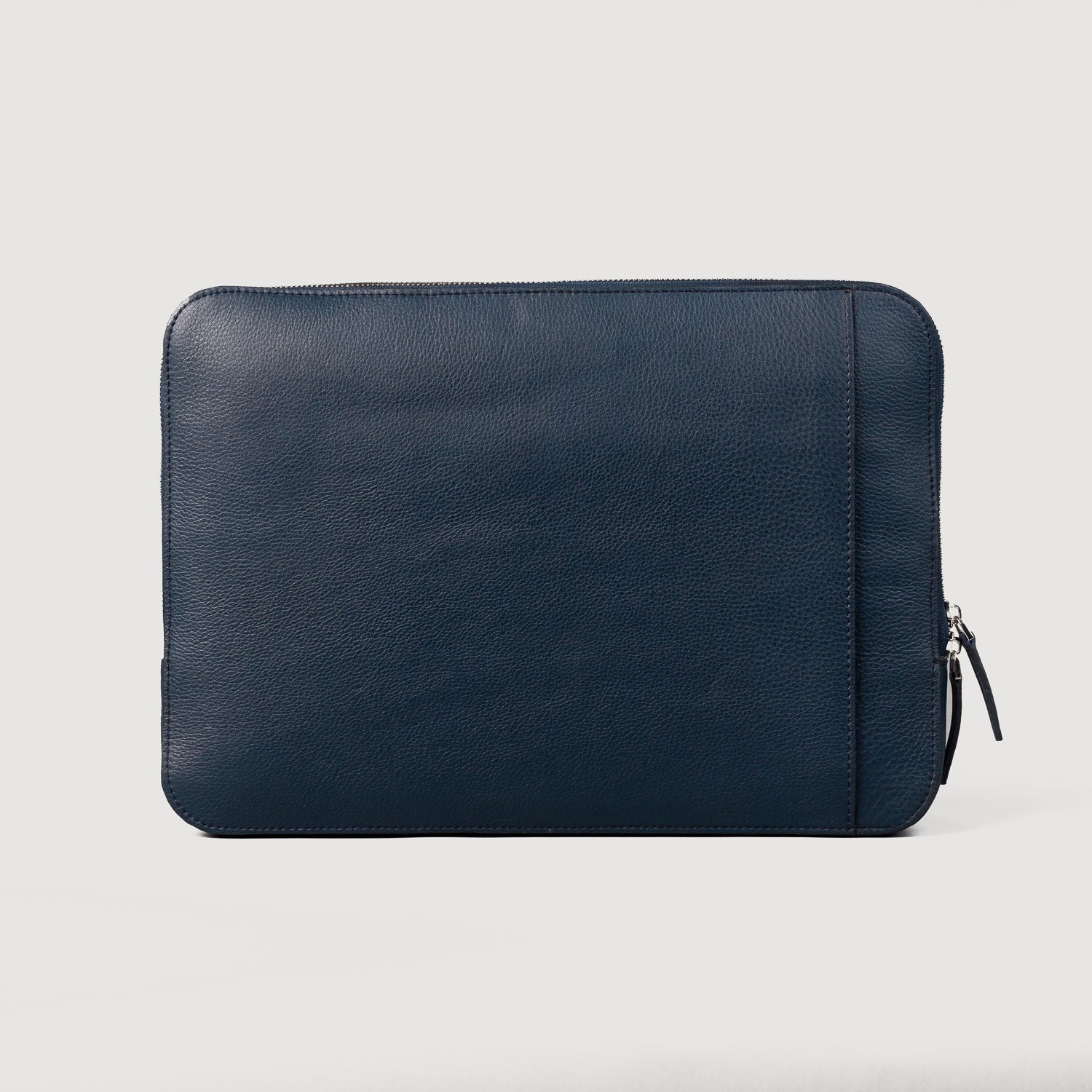The Baxter Midnight Blue Leather Laptop Sleeve by Dash Racegear - unisex Leather Bag view 1
