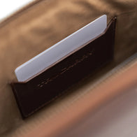 The Baxter Vintage Brown Leather Laptop Sleeve by Dash Racegear - unisex Leather Bag view 6