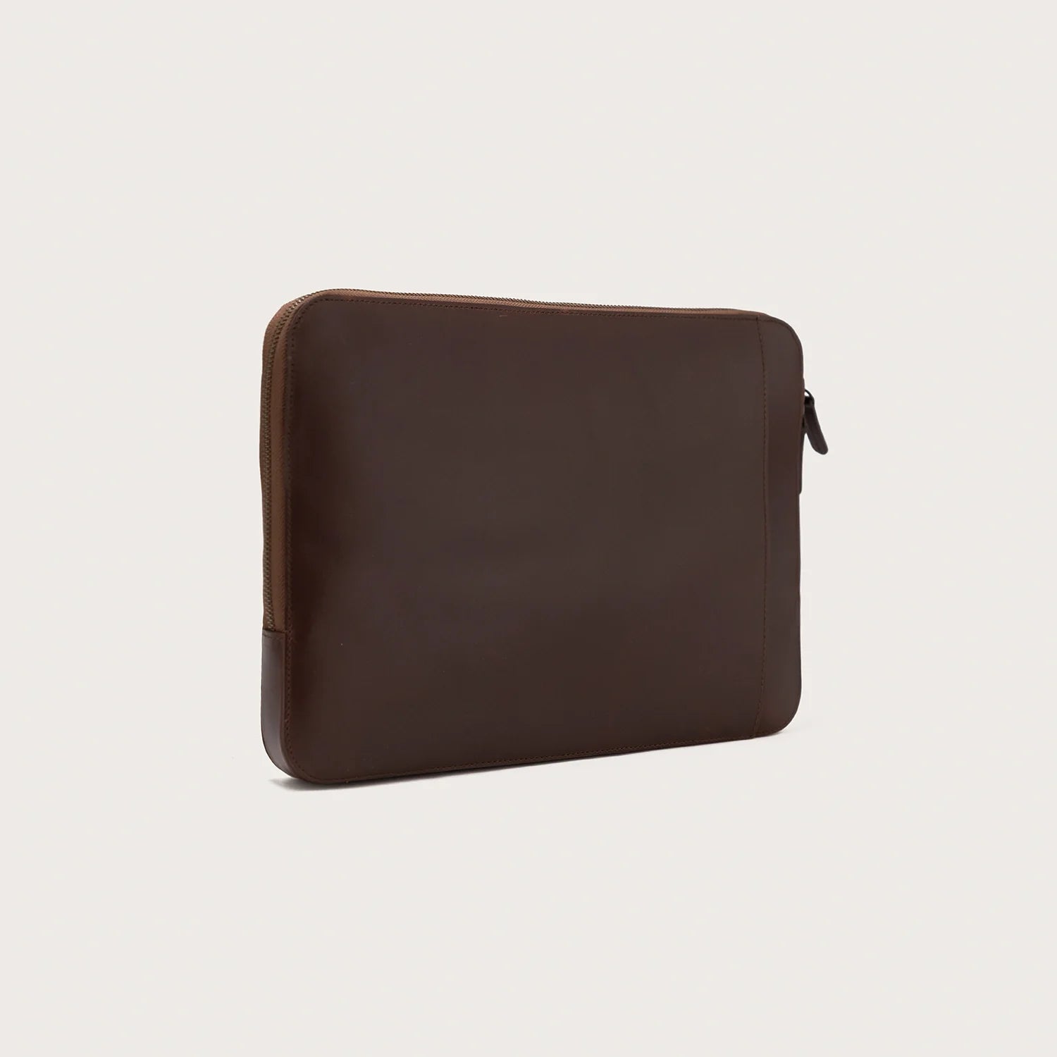 The Baxter Vintage Brown Leather Laptop Sleeve by Dash Racegear - unisex Leather Bag view 9