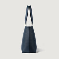 The Bianca Blue Leather Tote Bag by Dash Racegear - women Leather Bag view 6