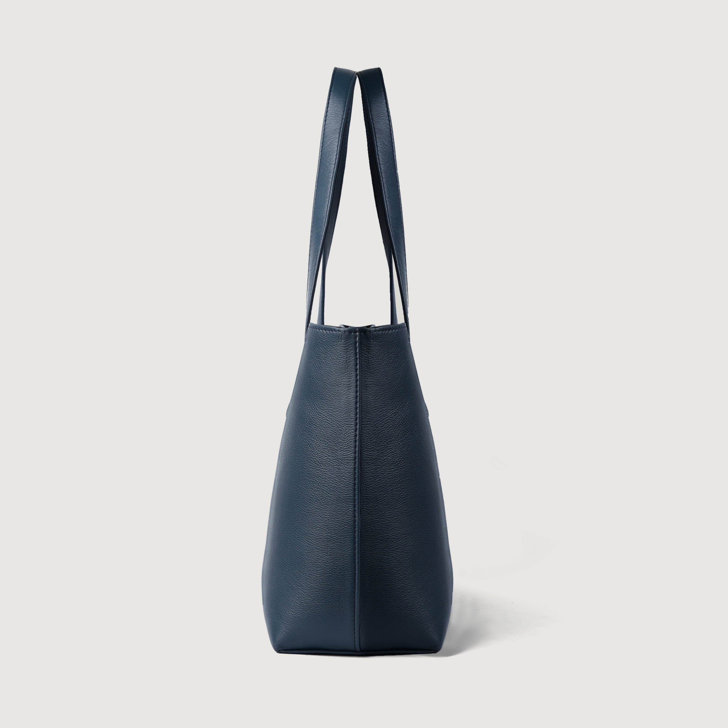 The Bianca Blue Leather Tote Bag by Dash Racegear - women Leather Bag view 6