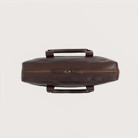 The Captain Vintage Brown Leather Briefcase by Dash Racegear - men Leather Bag view 8