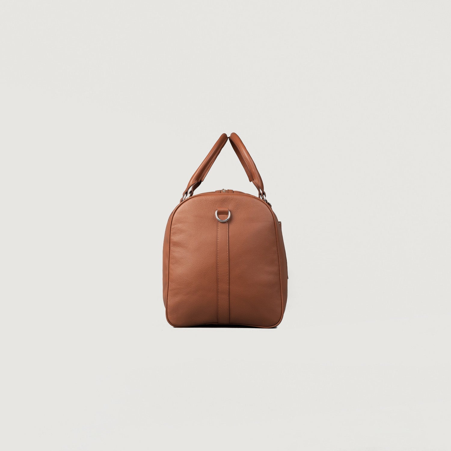 The Darrio Brown Leather Duffle Bag by Dash Racegear - unisex Leather Bag view 4