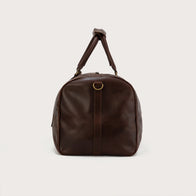 The Darrio Vintage Brown Leather Duffle Bag by Dash Racegear - unisex Leather Bag view 6