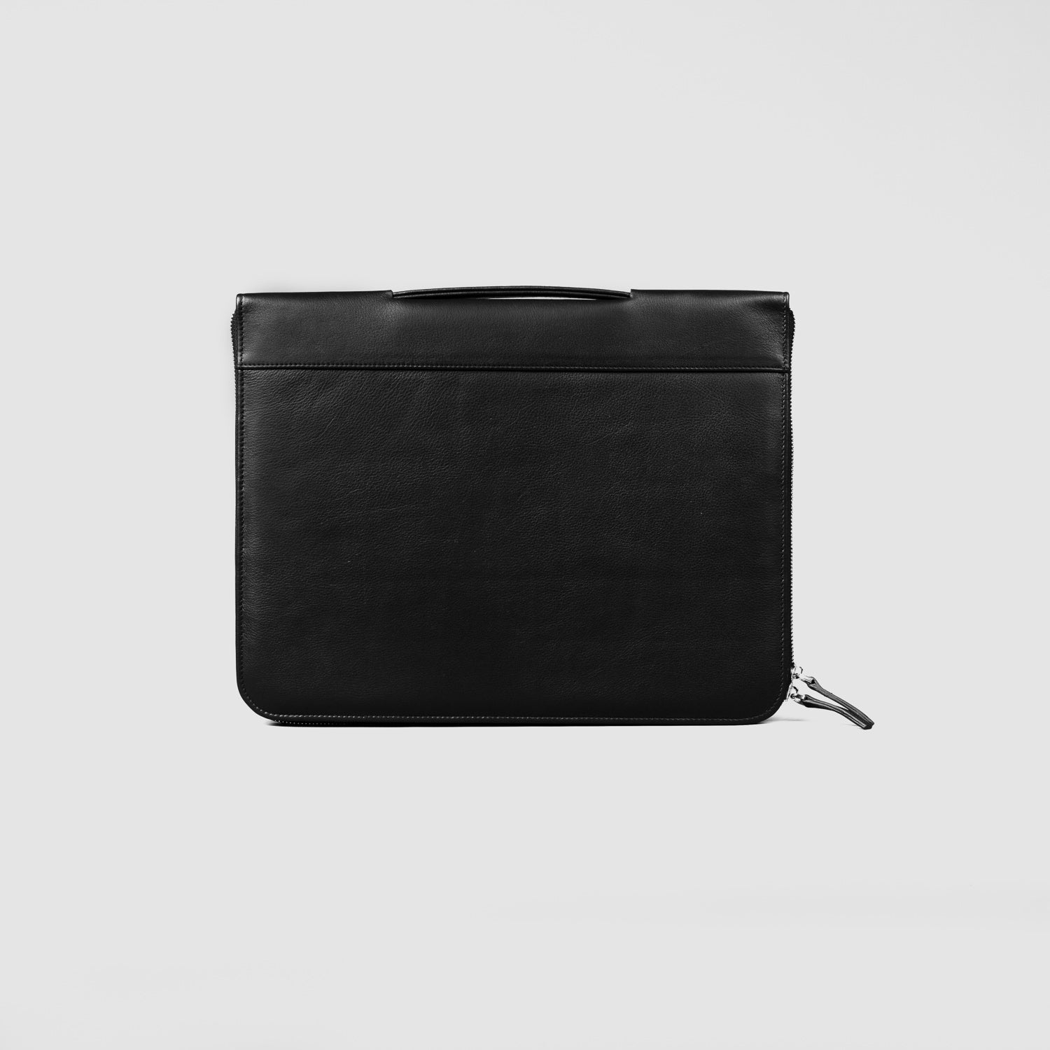 The Eclectic Black Leather Folio Organizer by Dash Racegear - unisex Leather Bag view 1