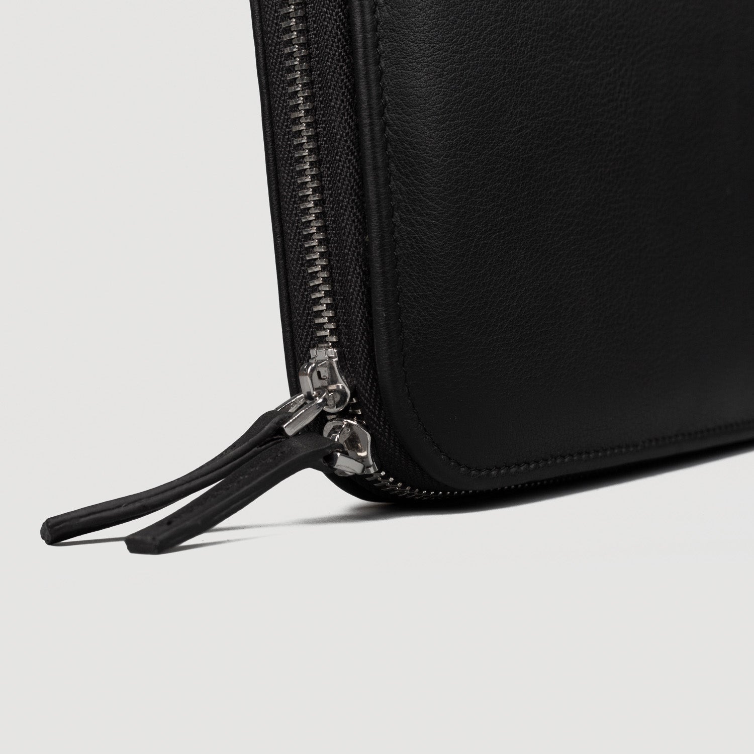 The Eclectic Black Leather Folio Organizer by Dash Racegear - unisex Leather Bag view 8