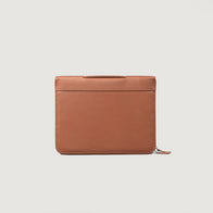 The Eclectic Brown Leather Folio Organizer by Dash Racegear - unisex Leather Bag view 1
