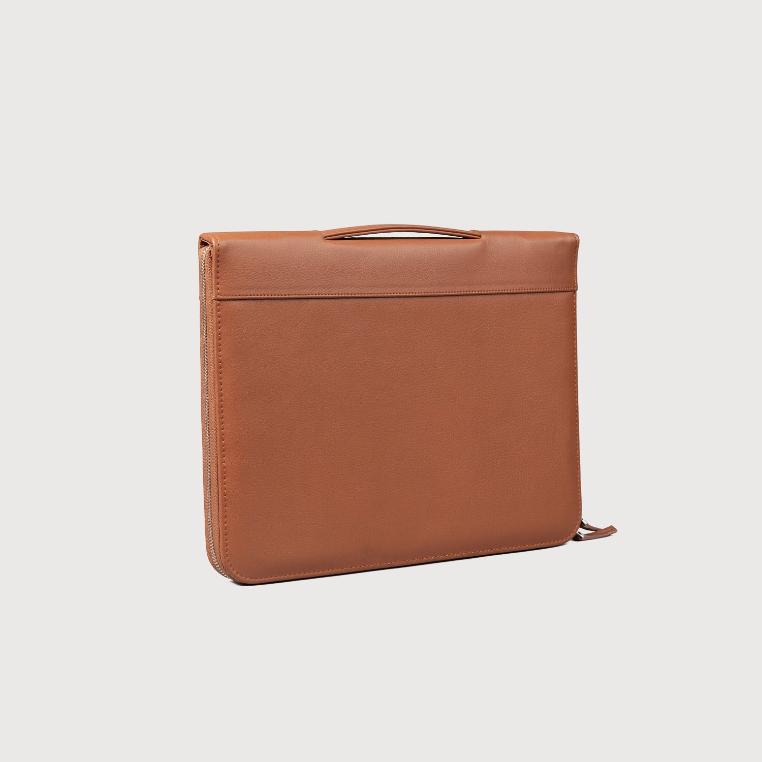 The Eclectic Brown Leather Folio Organizer by Dash Racegear - unisex Leather Bag view 3