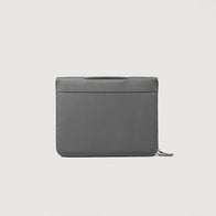The Eclectic Grey Leather Folio Organizer by Dash Racegear - unisex Leather Bag view 1