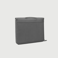The Eclectic Grey Leather Folio Organizer by Dash Racegear - unisex Leather Bag view 2
