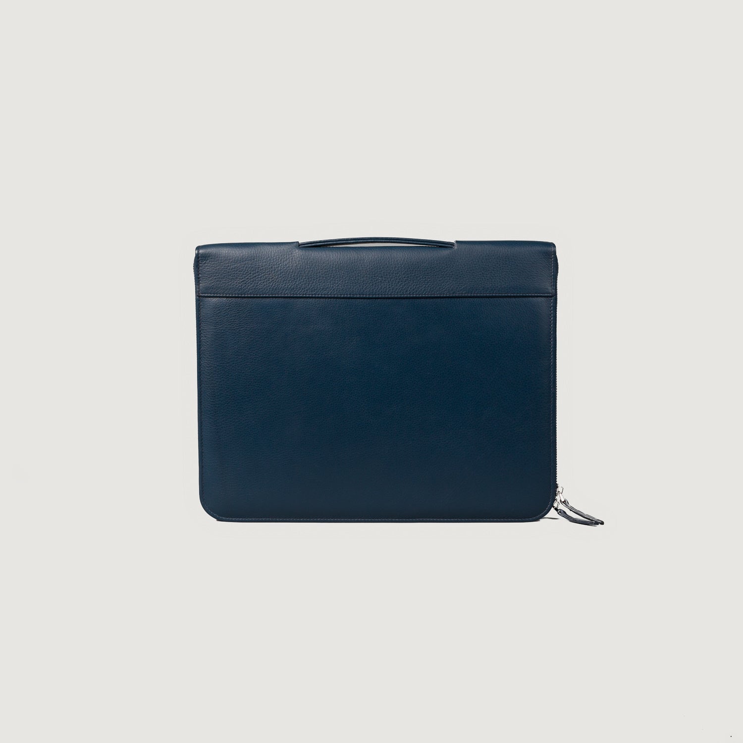 The Eclectic Midnight Blue Leather Folio Organizer by Dash Racegear - unisex Leather Bag view 1