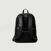 The Philos Black Leather Backpack by Dash Racegear - unisex Leather Bag view 7
