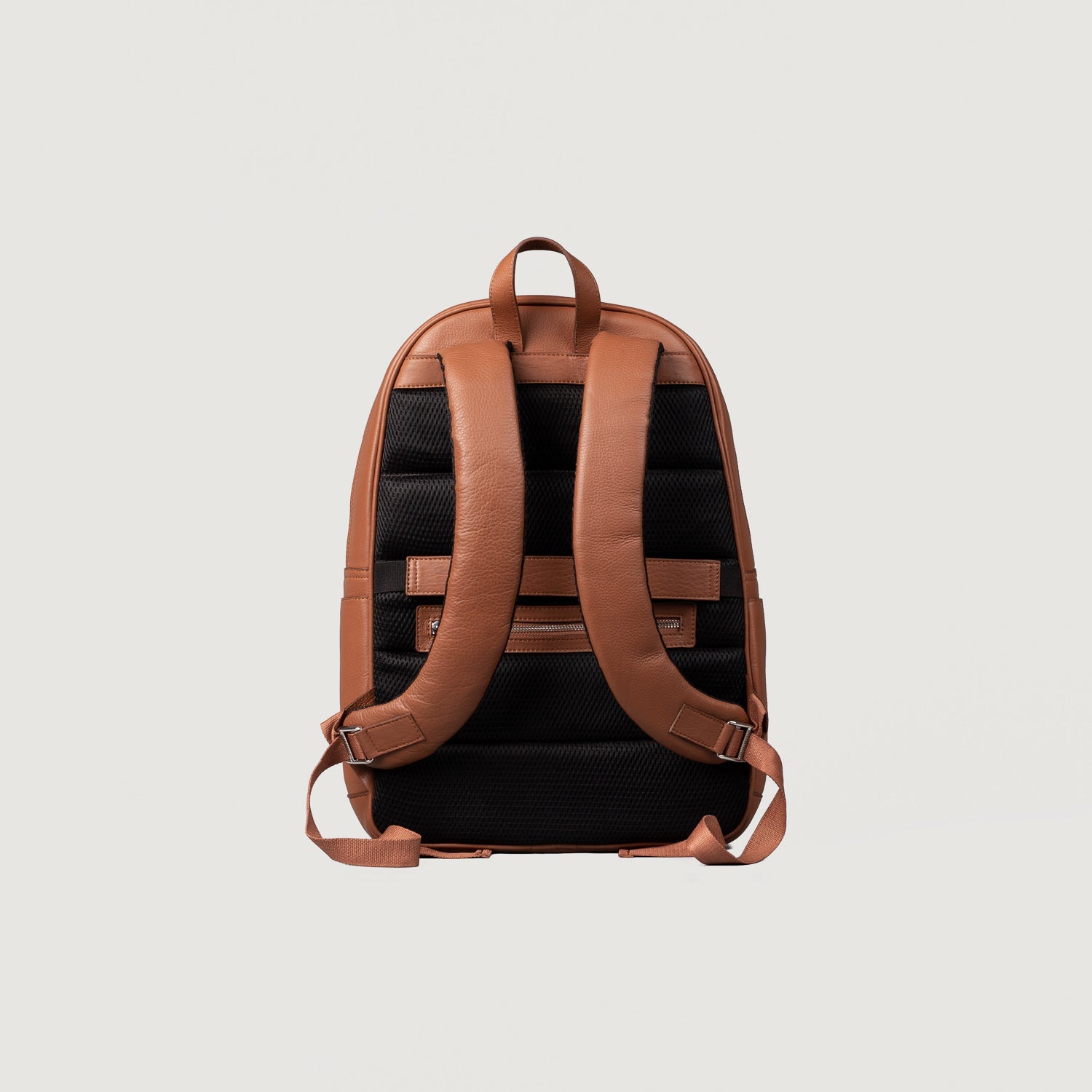 The Philos Brown Leather Backpack by Dash Racegear - unisex Leather Bag view 6