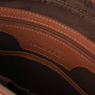 The Preston Brown Leather Briefcase by Dash Racegear - women Leather Bag view 7
