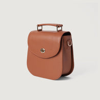 The Sandra Brown Leather Saddle Bag by Dash Racegear - unisex Leather Bag view 3