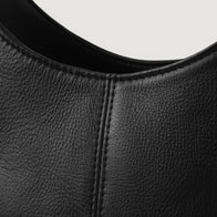 The Stefani Black Leather Hobo Bag by Dash Racegear - women Leather Bag view 8