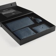 Timeless Taylen Blue Leather Gift Set by Dash Racegear - unisex Leather Accessories view 3