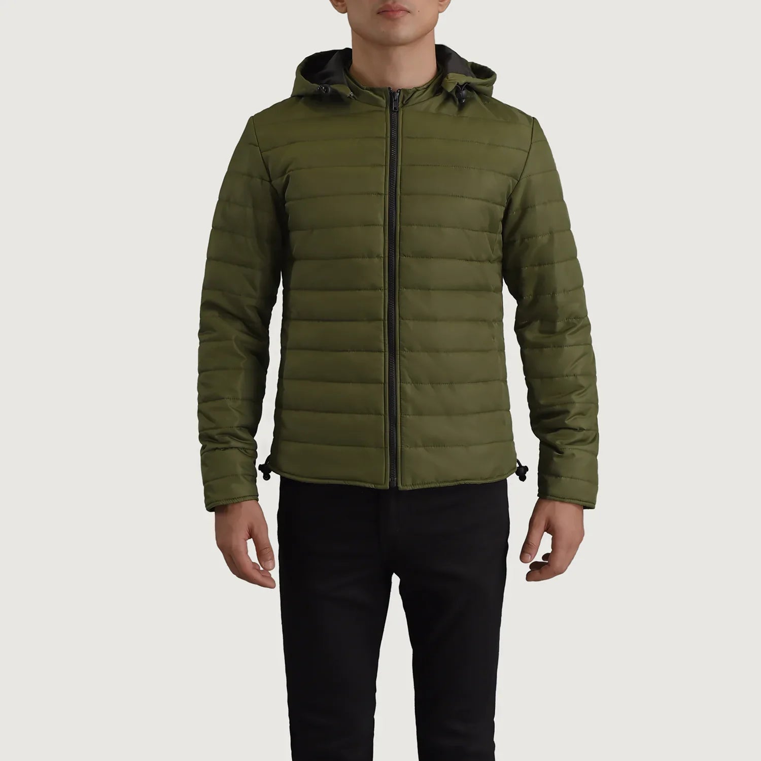 Tyler Green Hooded Puffer Jacket by Dash Racegear - men Jacket view 4
