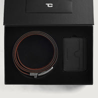 Voltor Black Leather Gift Set by Dash Racegear - unisex Leather Accessories view 2
