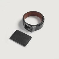 Voltor Black Leather Gift Set by Dash Racegear - unisex Leather Accessories view 4