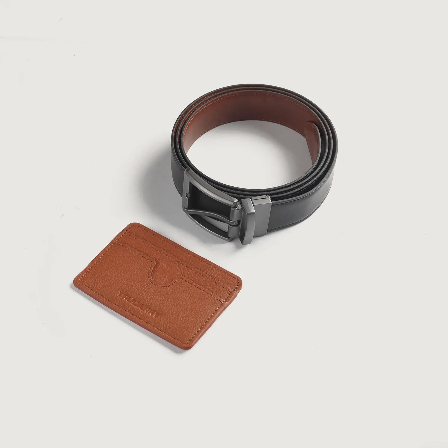 Voltor Brown Leather Gift Set by Dash Racegear - unisex Leather Accessories view 4