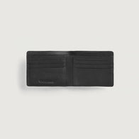 Voren Black Leather Bi-fold Wallet by Dash Racegear - unisex Leather Accessories view 4