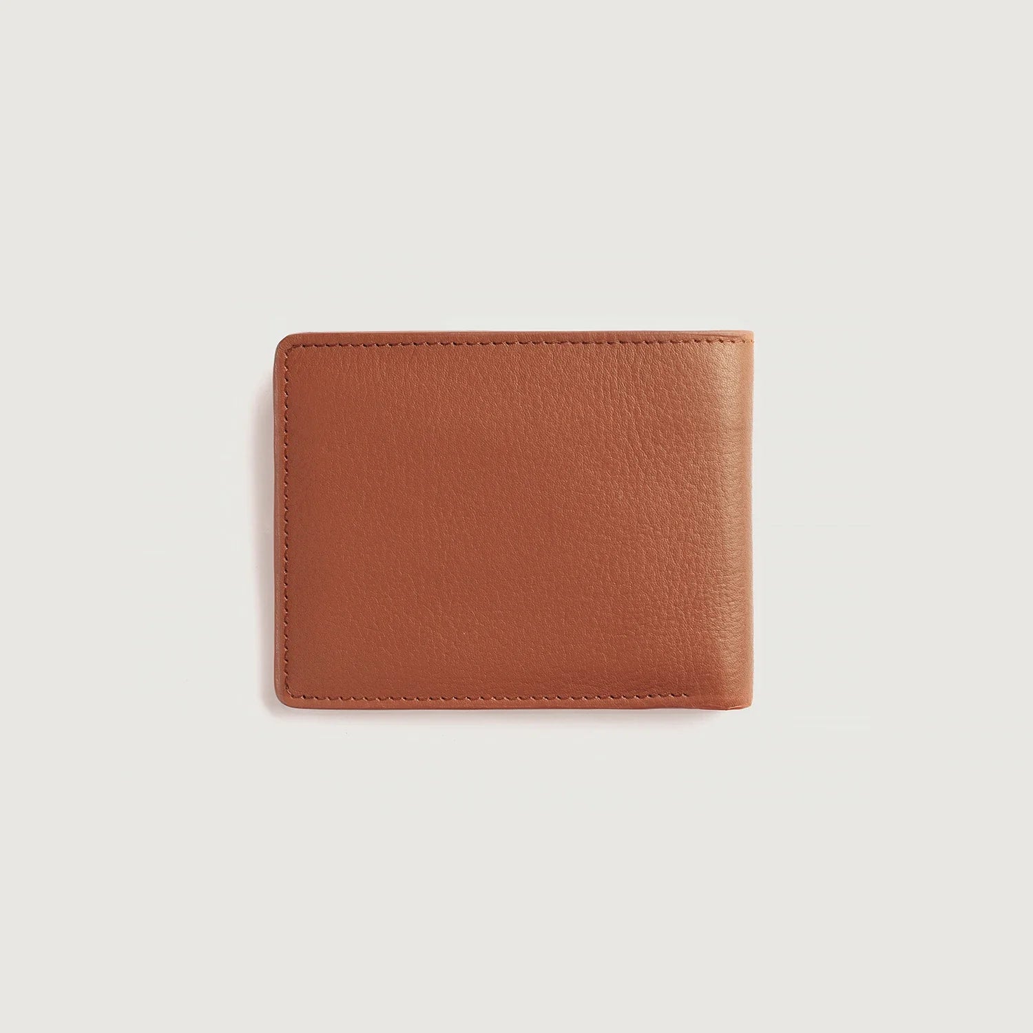 Voren Brown Leather Bi-fold Wallet by Dash Racegear - unisex Leather Accessories view 2