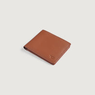 Voren Brown Leather Bi-fold Wallet by Dash Racegear - unisex Leather Accessories view 3