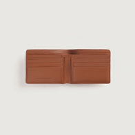 Voren Brown Leather Bi-fold Wallet by Dash Racegear - unisex Leather Accessories view 4