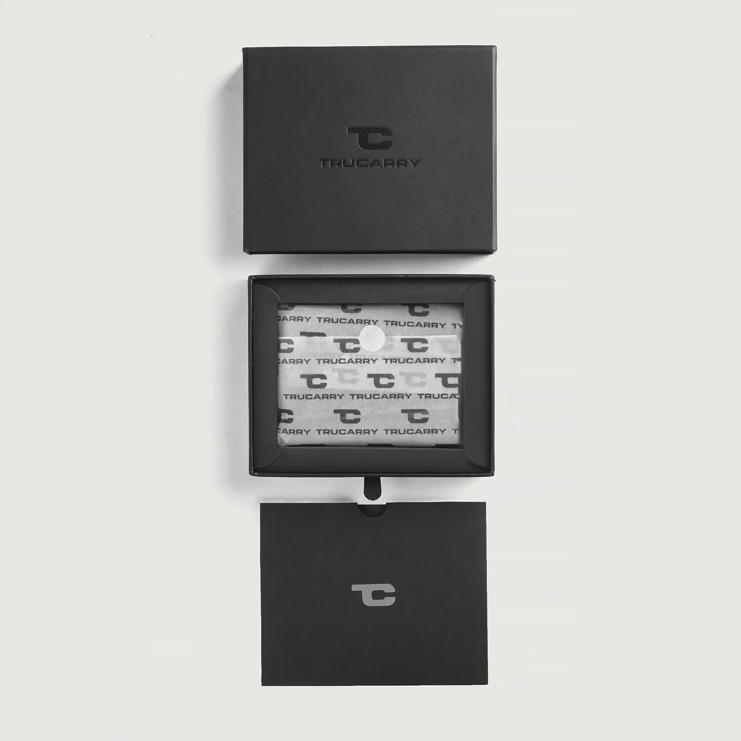 Voren Grey Leather Bi-fold Wallet by Dash Racegear - unisex Leather Accessories view 7