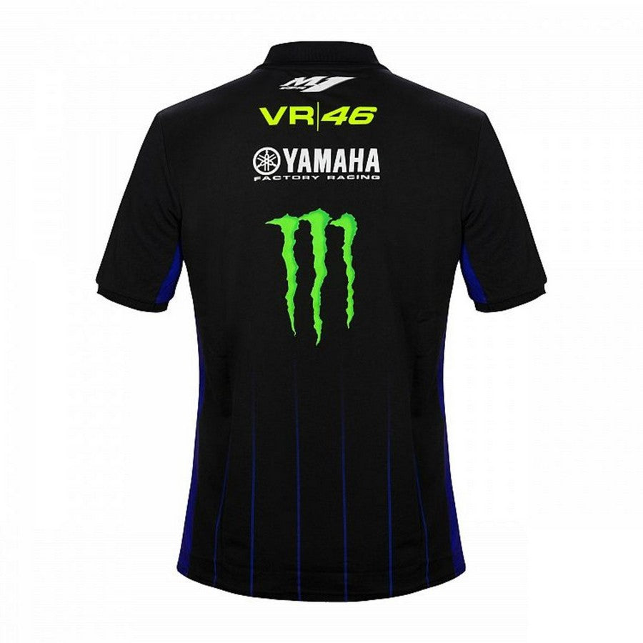 Polo triko Valentino Rossi VR46 - YAMAHA BLACK - DASH RACEGEAR - image 2