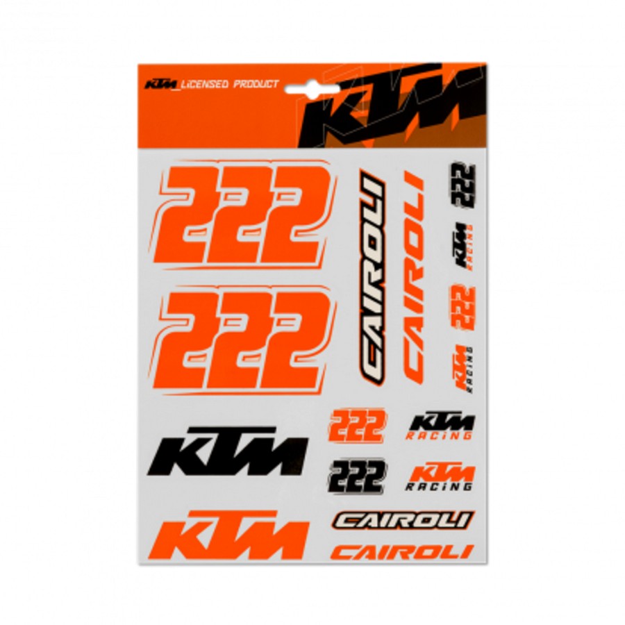 Samolepky velké TONY CAIROLI - DASH RACEGEAR - image 1