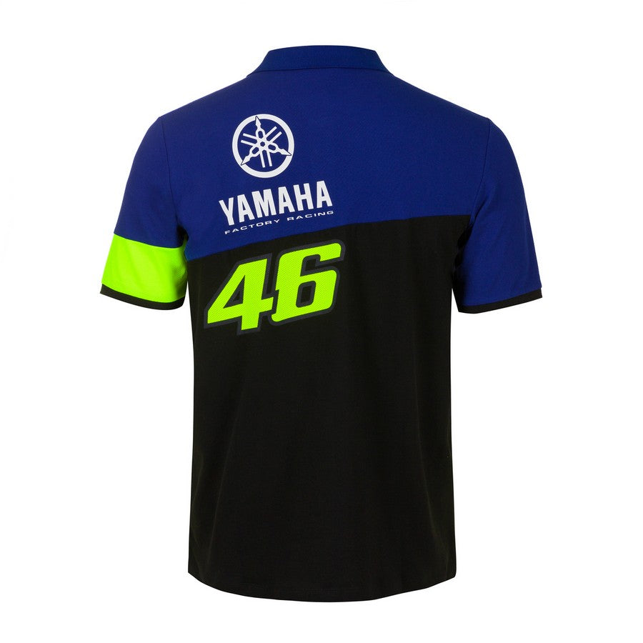 Pánské polo triko Valentino Rossi VR46 - YAMAHA DUAL - DASH RACEGEAR - image 2