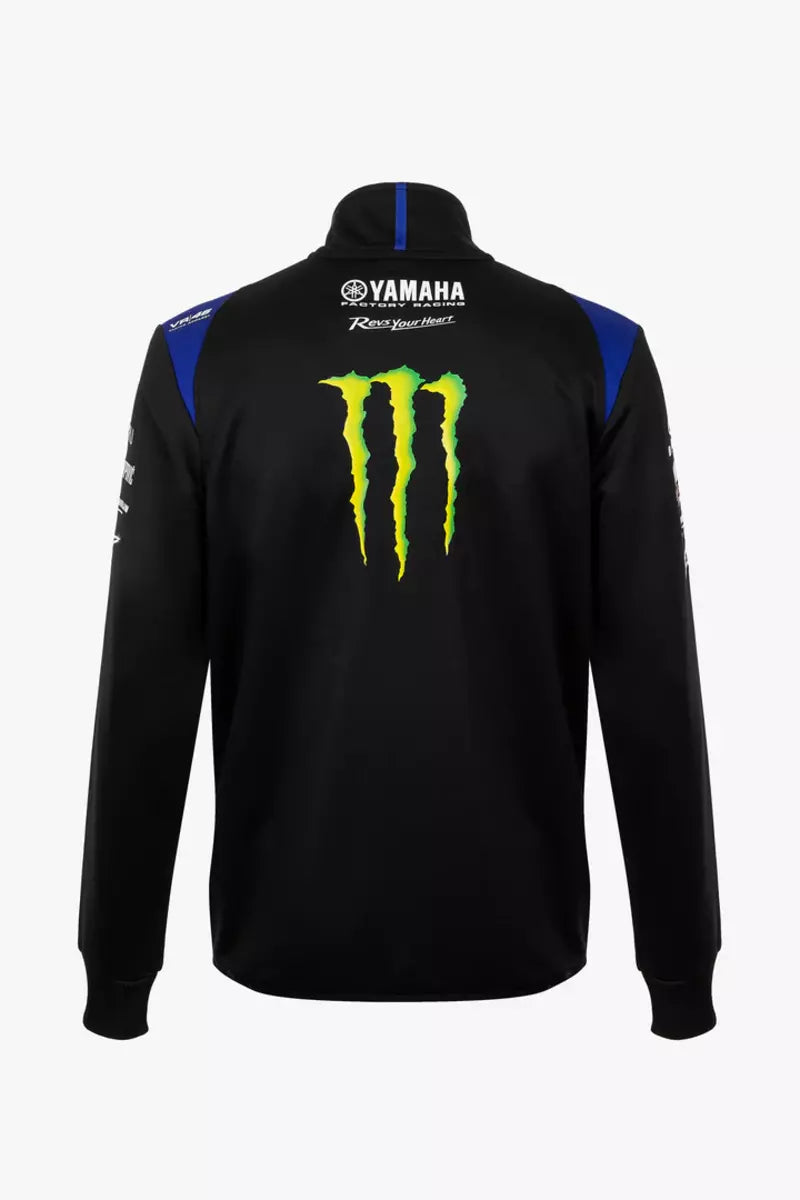 Pánská mikina VR46 - YAMAHA REPLIKA MONSTER ENERGY TEAM 2022 - DASH RACEGEAR - image 2