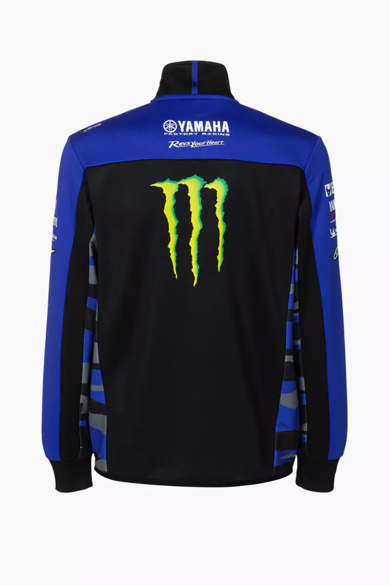 Pánská mikina - REPLICA MONSTER ENERGY YAMAHA 2023 - DASH RACEGEAR - image 2