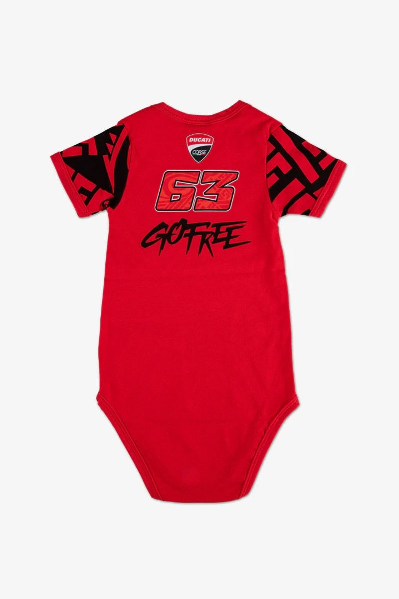 Baby body - 63 BAGNAIA DUCATI - DASH RACEGEAR - image 2